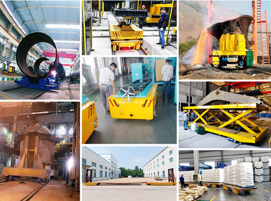 Industrial Material Transfer Cart 30 Ton Customized Heavy Duty Cable Drum