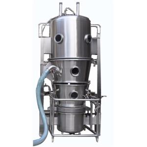 Quality 60KG Powder Fluidized Bed Spray Granulation Fluid Bed Coater for sale