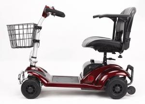 Quality 270W Four Wheel Scooters Elderly 4 Wheel Electric Mobility Scooter With Basket for sale