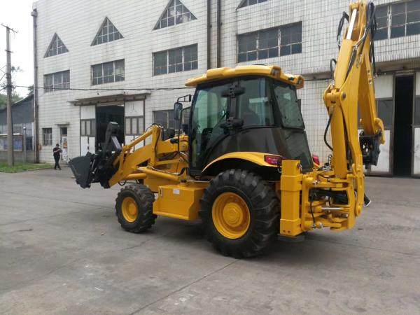 Buy 4X4 Backhoe Wheel Loader New Condition Reliability Small Backhoe Loader at wholesale prices