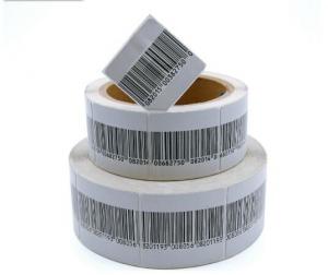 China High Adhesive Jewelry Barcode Eas Label RF 8.2MHz soft labels for Anti Theft on sale