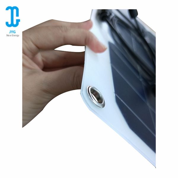 Semi Thin Flexible Solar Panels , 12v 100w Ultra Thin Solar Panels 2 Years Warranty