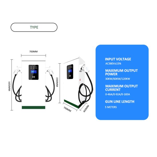 Smart Car 50 Amp EV Charger Charging Pile EVSE OEM