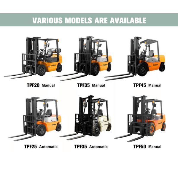 TOROS 2.5-3.5 Ton Heavy Duty Diesel Forklift Industrial Counterbalance Forklifts