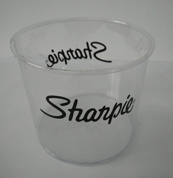 Transparent cylinder type blister packaging