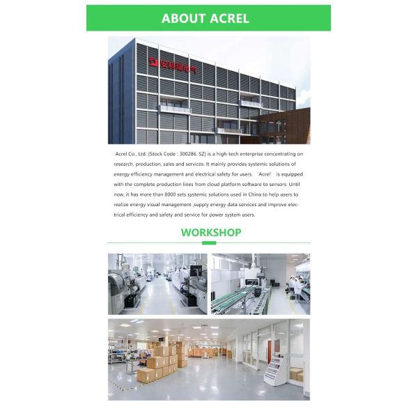 Acrel AMB1X0-A-P1 Smart Ac Bus Bar Monitor Start Box And Plug In Box Feeding Detection And Tapping Detection Modules