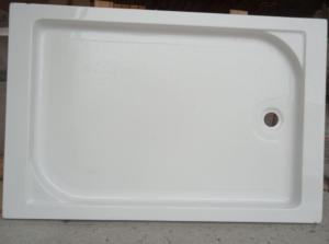China Acrylic shower tray, shower basin,acrylic and fiber glass shower tray AL lower tray Series on sale