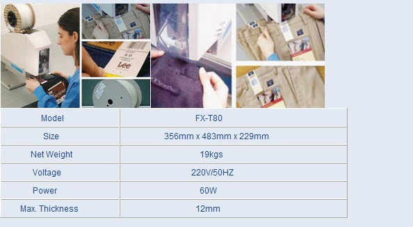 Staple Pin Attacher FX-T80
