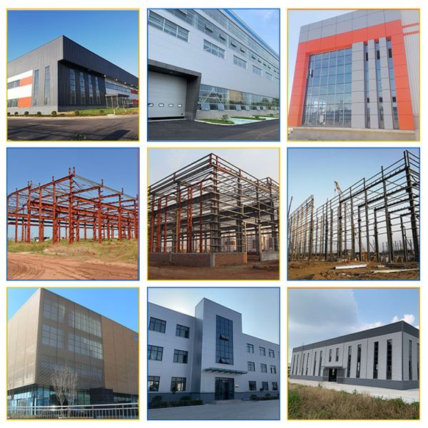 AISI Prefabricated Steel Structures , Prefab Metal Building Construction Vibration Proof