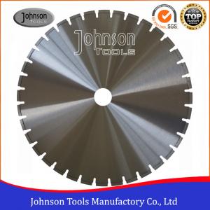 China 600mm Laser Diamond Wall Saw Blades , Reinforced Concrete Cutting Saw Blade on sale