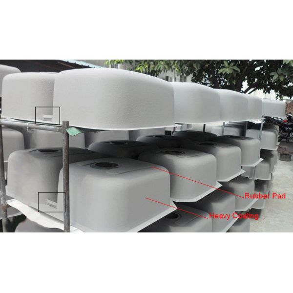 OEM Top Mount Stainless Steel Single Bowl Kitchen Sink With Drainboard 36x20