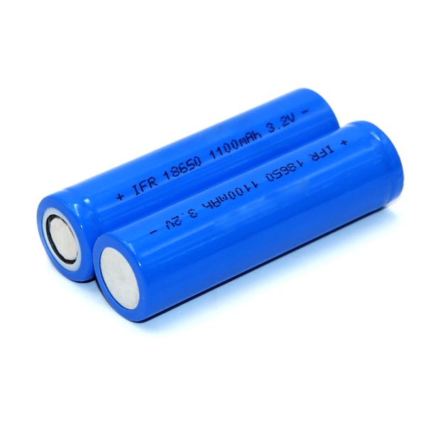 IFR 18650 LiFePO4 Battery Cell 10A 3.2V 1100mah with High Discharge Rate