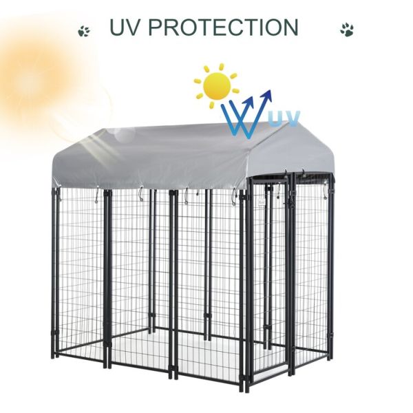 4ftx6ftx6ft Outdoor Heavy Duty Dog Cage Pet Playpen House