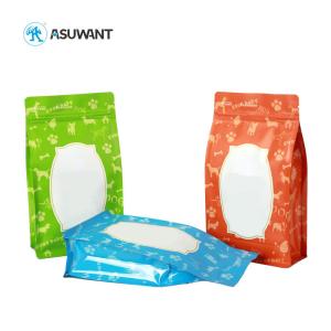 Zip Closure 120 Mic Vmpet Dog Food Packaging Bag