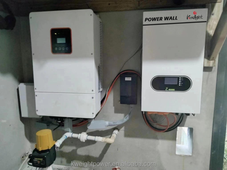 Hybrid 8kw 24v Single Phase Solar Inverter Grid Tie Inverter With Smart Display