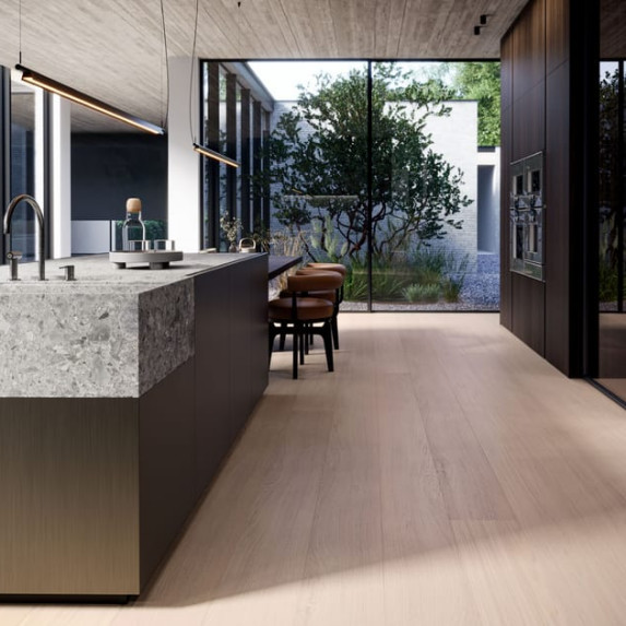 Modern Design Multi Apartment Composite Acrylic Island Kitchen Melamine Cabinet