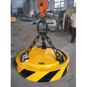 50T Lifting Electromagnet Chuck , Scrap Lifting Magnet Automatic Operation