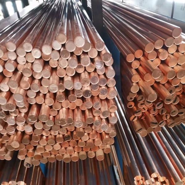 DIN 2.0065 / CU-ETP Copper Round Bar CW004A C11000 Copper Rod Round Shape Bars
