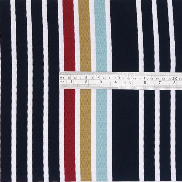 Skin-Friendly And Soft Wear-Resistant Striped Knit Fabric For Casual Wear