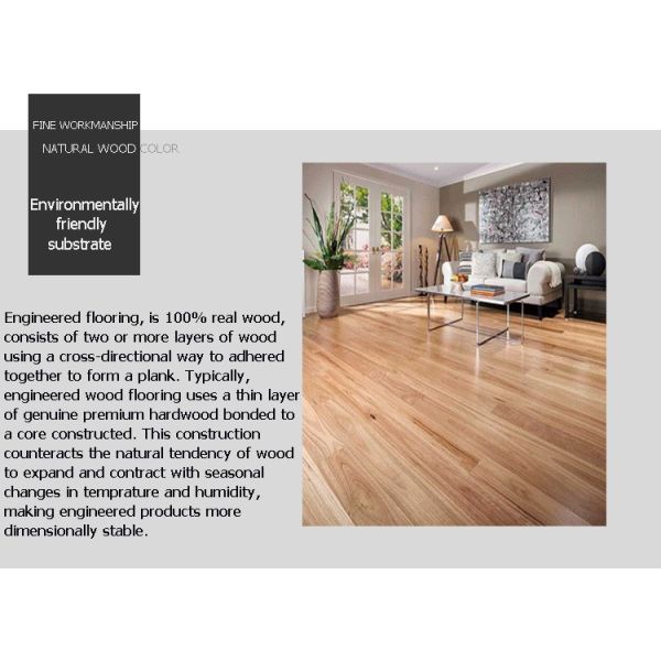 Smooth White Oak T G Engineered Hardwood Flooring Red Black Brown Vintage