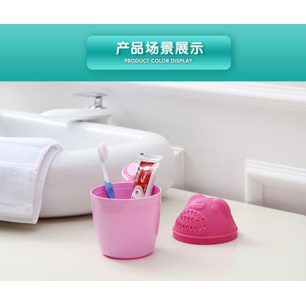 Shower Spoon Water Cup Child Baby Bath Rinse Cup 10.5*10.7*10 cm Size