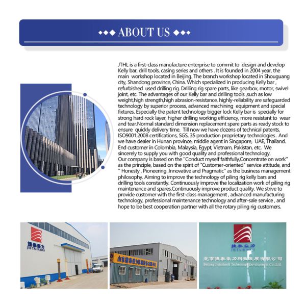 Oem Buaer Drilling Kelly Bar Interlocking In Yellow