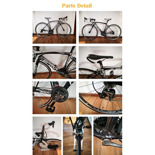 Factory price High grade fashion style colorful carbon fiber 27 inch 700C road bike/bicycle for sale made in China