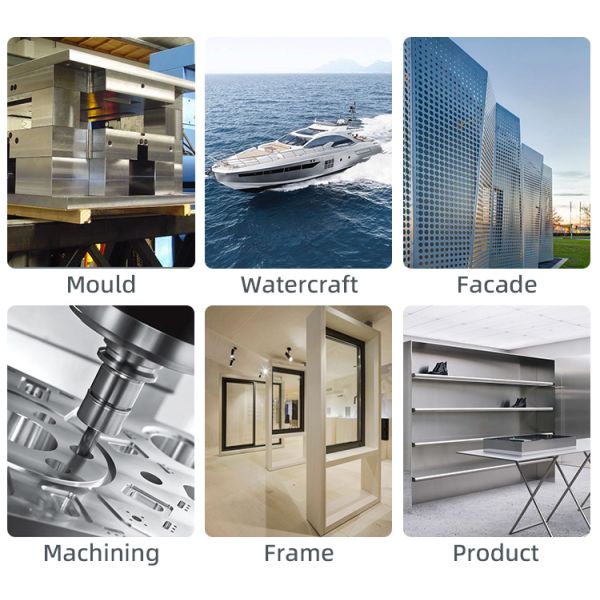 5052 H32 Antisilp Aluminium Sheet Plate Factory Promotion 1/2 1/4 2m Length