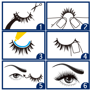 Faux Thickness 0.06mm 3D Volume Lashes For Eye Makeup