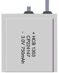 Quality 750mAh CP224147 Primary Battery Lithium Pouch Cell for sale