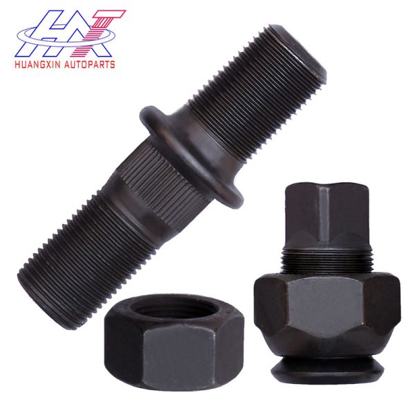 Wheel Bolts Grade10.9 Lock Wheel Hub Stud Bolt Heavy Duty Truck Parts Wheel Bolt And Nut