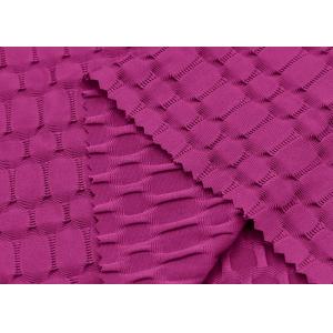 China Wicking Yoga Wear Material Polyester Spandex Jacquard Fabric Shrink Resistant on sale