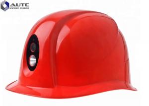 China Personal Protector PPE Safety Helmet Long Lifespan Bluetooth GPS WiFi 4G Torch Light on sale