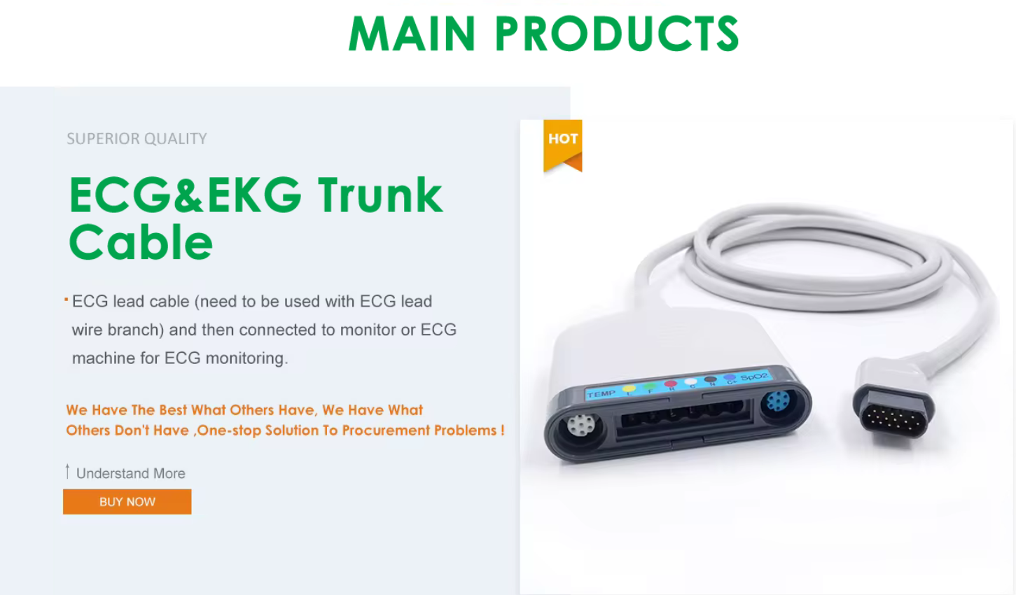 Compatible BCI 9Pin Disposable Spo2 Sensor Sponge