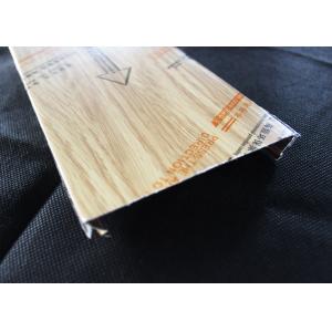 Strip C - shaped Commercial Ceiling Tiles , Metal Suspended Ceiling Tiles