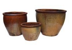 Quality Rustic Garden Pots GH9366 set3 for sale