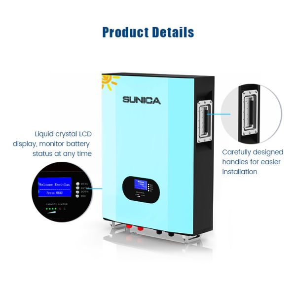 Solar Energy Storage Battery 100AH lifepo4 48v wall Energy storage battery