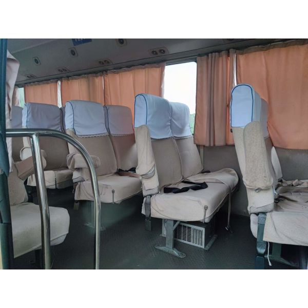 King Long Used 23 Seater Bus Reliable Second Hand Model Left Hand Drive