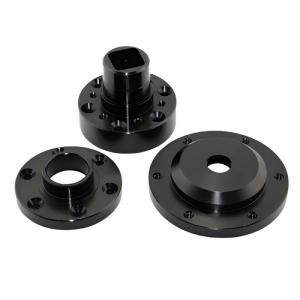 Anodized Titanium Turning Parts Aluminum Alloy Machined Metal Parts Polishing