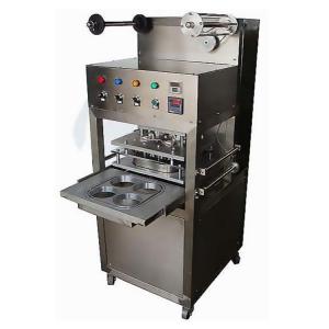 China Stainless Steel Automatic Packing Sealing Machine 2KW Plastic Cup 0.8Mpa on sale