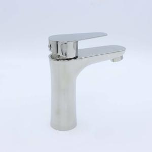 Quality 304 Stainless Steel Bathroom Basin Mixer Taps Brushed 150mm*140mm for sale