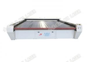 China Large size Banner Flag Laser Automatic Fabric Cutter With CCD Camera on sale