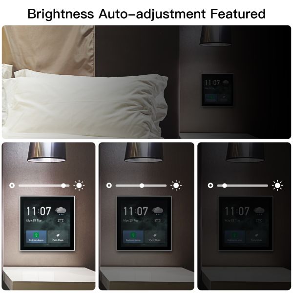 Tuya WiFi & ZIGBEE Smart control home appliances wall controller center