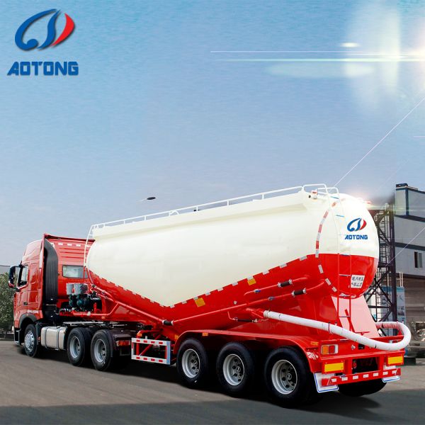 Hydraulic Ladder 4 Axle Lowboy Trailer with 80 Ton 100 Ton Capacity and Durable Design