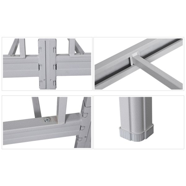 Adult College Dorm Metal Bunk Bed Frame / Steel Frame Loft Bed