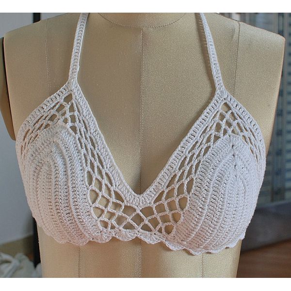 Women handmade underwear Crochet bikini bottoms,Crochet swimsuit ,Cotton beach wear bikini set swimwear women swimsuit
