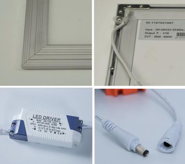 High Efficiency LED Ceiling Panels , LED Panel Lights For Home 300 X 300MM