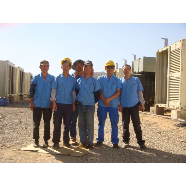 Heavy duty Cummins Diesel Generator 1000kva used in mining site in Africa