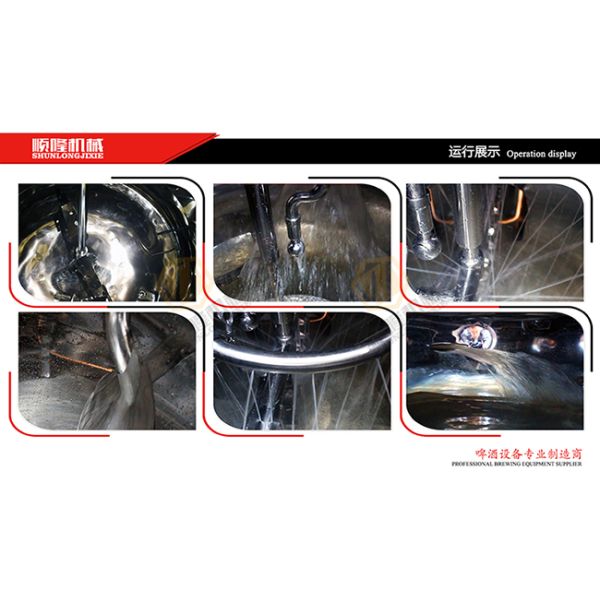 Simple Clean Beer Brewing System 2B Finished Surface With 1000L Brite Tank