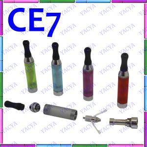 Quality 510 Thread Colorful CE7 E Cig Vaporizer 3ml , Ceramic Filter Vaporizer for sale